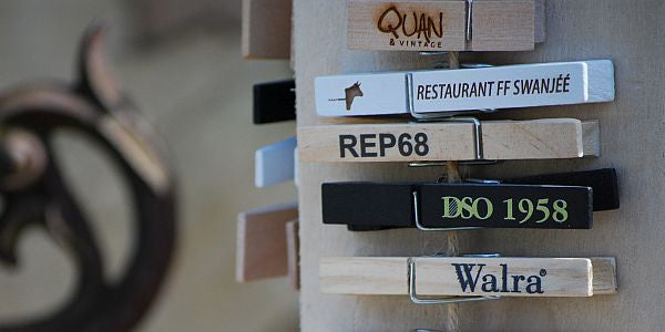 Gepersonaliseerde houten knijpers | Knijpertjes.nl