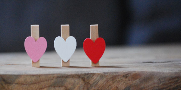 Mini wasknijpers met hartje | Knijpertjes