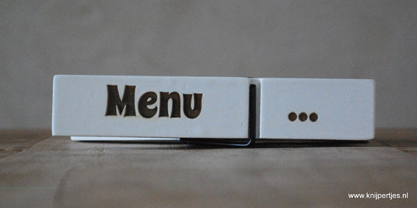 Houten Kaarthouder | Knijpertjes.nl