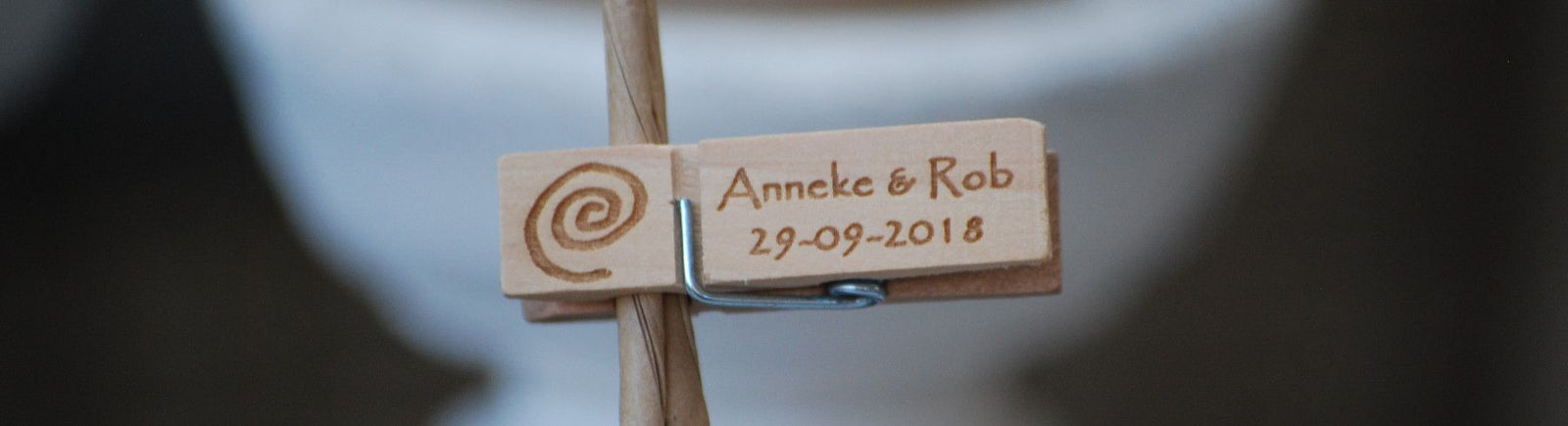 Bruiloft bedankjes | Knijpertjes.nl