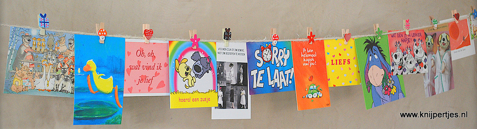 Mini knijpers | Knijpertjes.nl