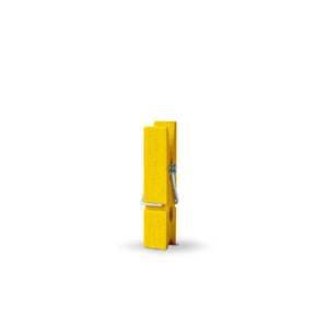 Gele mini knijpertjes 35mm | Knijpertjes