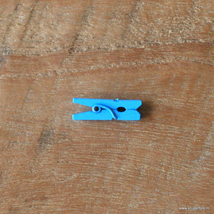 Mini knijpers lichtblauw