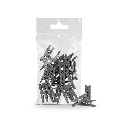 Mini knijpers zilver 25mm | Knijpertjes