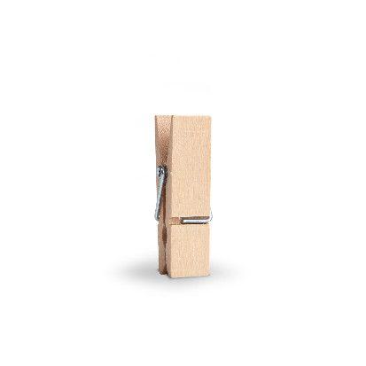 Mini wasknijpers, 120 stuks natuurlijke houten wasknijpers met 10 m jute touw, 1 inch mini houten clips, mini-wasknijpers voor fotoambachten, doe -het-zelf bruiloften en cocktails decor