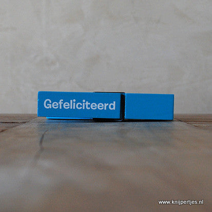 Grote Knijper Met Tekst | Knijpertjes.nl