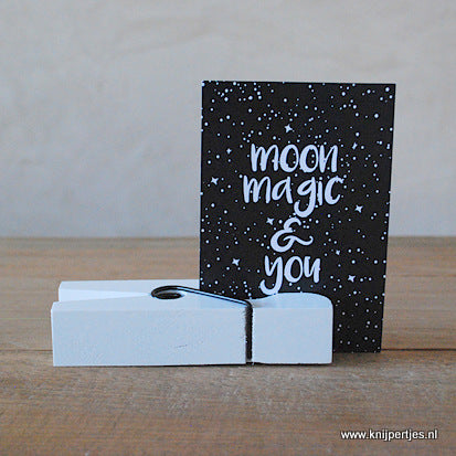 Originele kaarthouder | Knijpertjes.nl