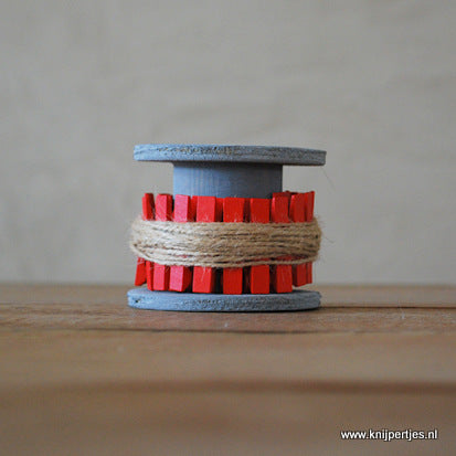 Mini knijpers rood | Knijpertjes