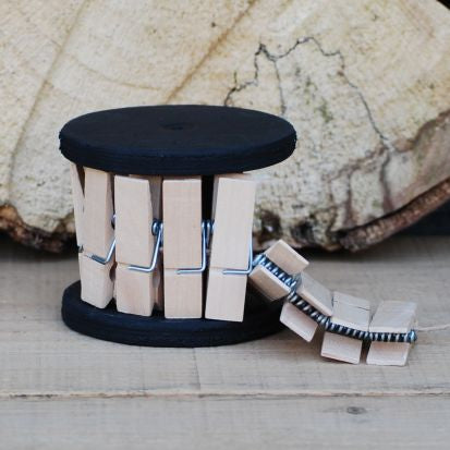 Knijpertjes slinger hout | Knijpertjes.nl