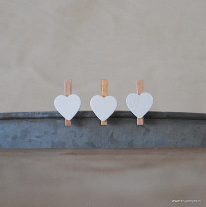 mini knijpers met hartje | Knijpertjes.nl