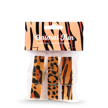 Magneet knijpers Animal Fun hout