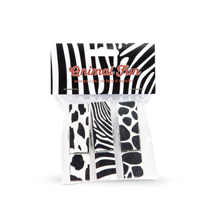 Magneet knijpers dierenprint | Knijpertjes.nl