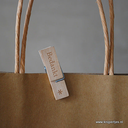 Leuke bedankjes | Knijpertjes.nl