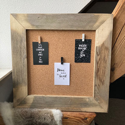 Knijpertjes prikbord kurk | Knijpertjes.nl