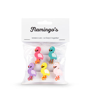 Decoratie knijpers | Flamingo | Knijpertjes.nl