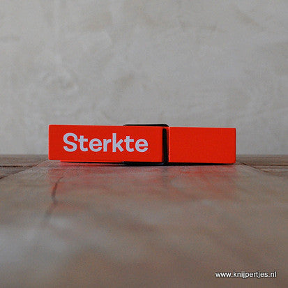 Knijper met tekst | Knijpertjes