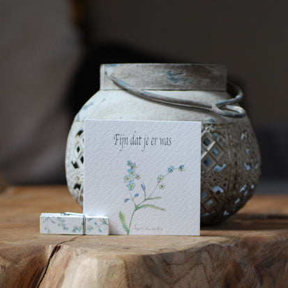 Kleine uitvaart bedankjes