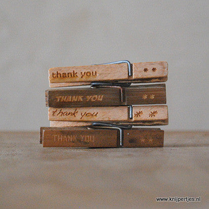 Leuke bedankjes | Knijpertjes.nl